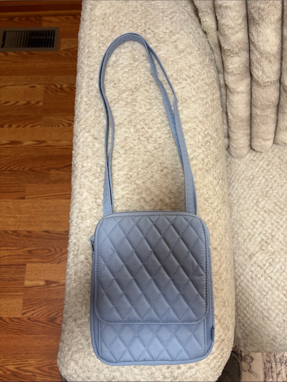 Vera Bradley Quilted Mini Hipster Crossbody in Chambray